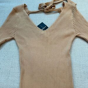 Knit Dress in Taupe - Forever 21
